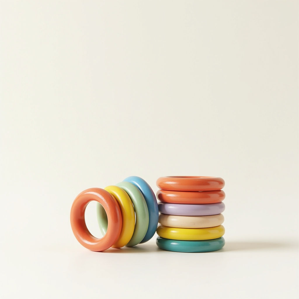 Wooden Stacking Rings