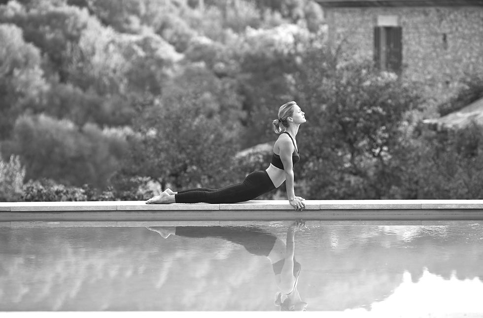 Yoga by the Pool