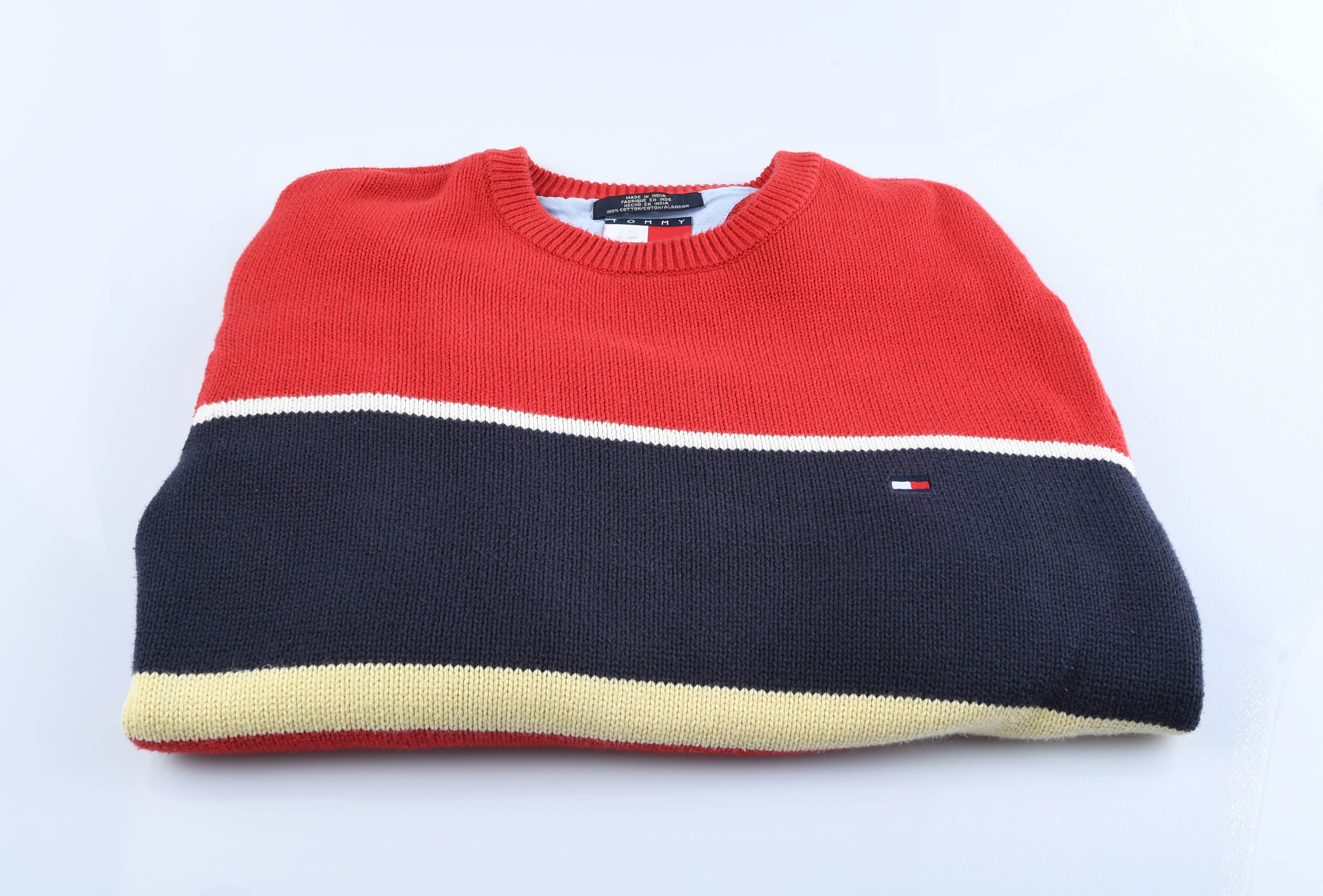 Vintage Tommy Hilfiger Knitted Crewneck Sweater