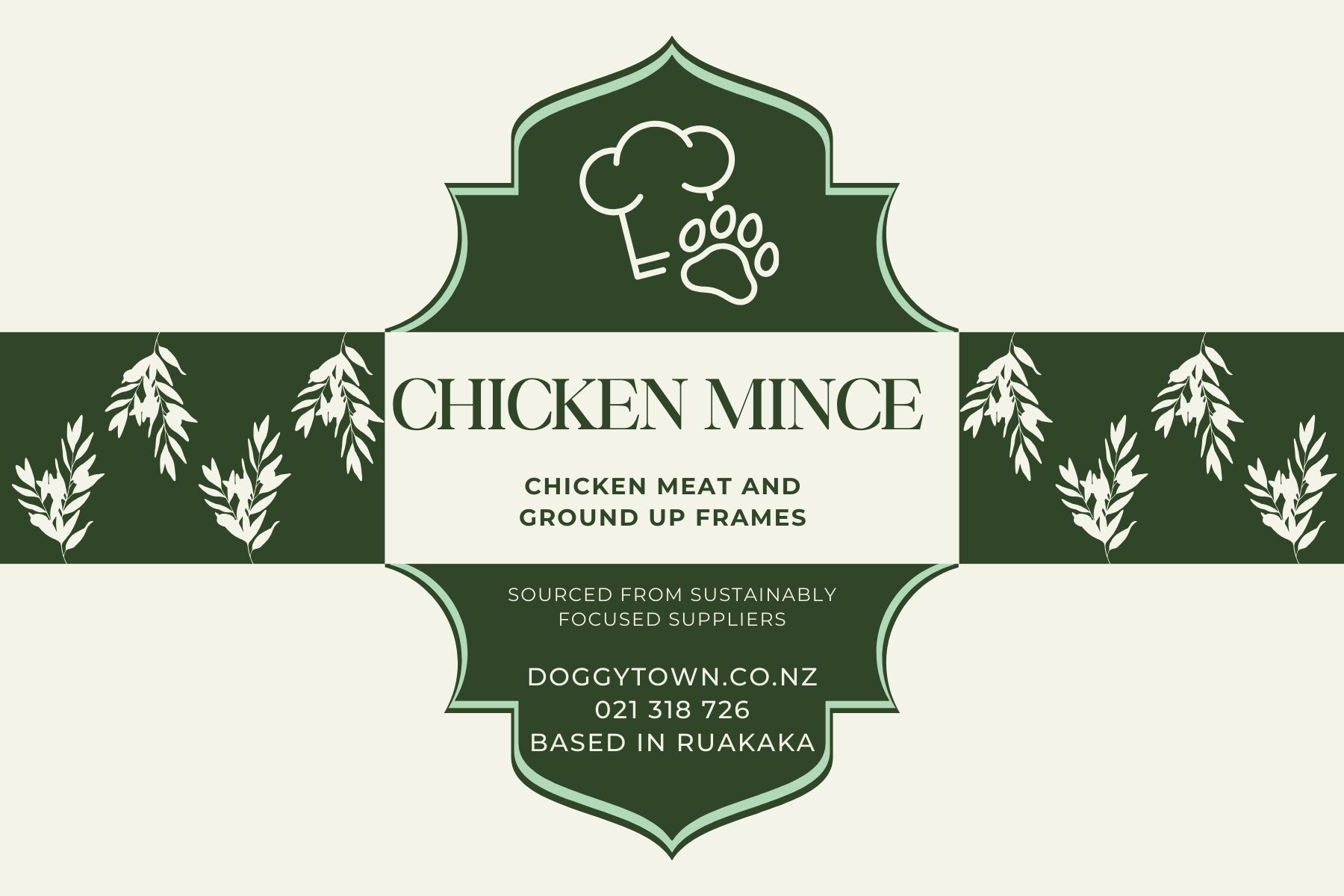 Chicken Mince Raw Food - 10kg