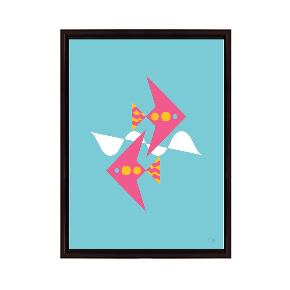 Miniatura: Twins Pink