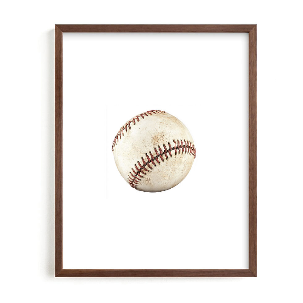 Miniatura: Baseball ball