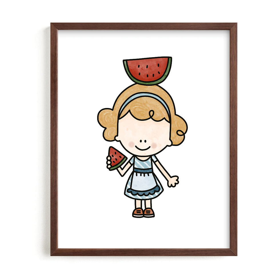 Miniatura: Watermelon Girl