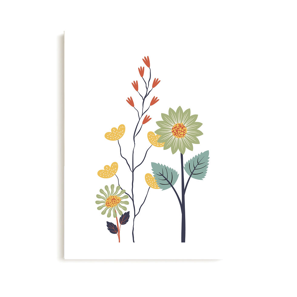 Miniatura: Flores coloridas