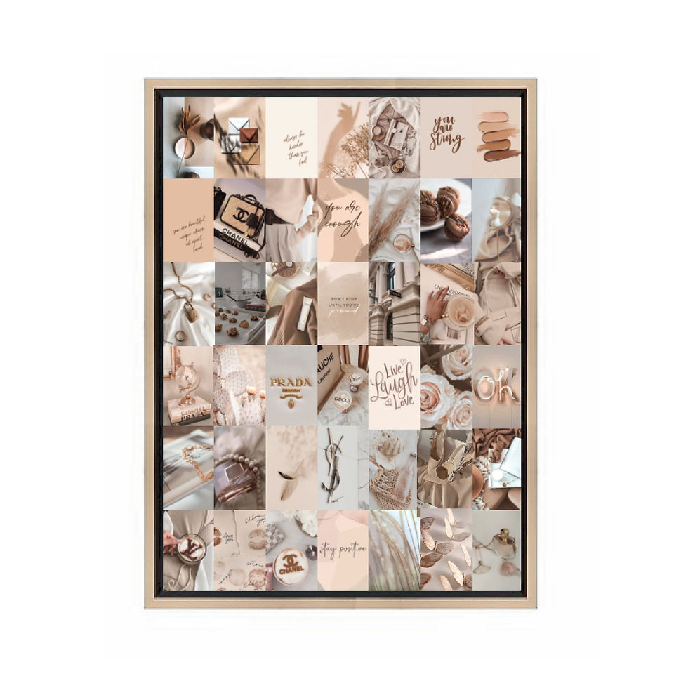 Miniatura: Beige Neutrals colors collage / 2