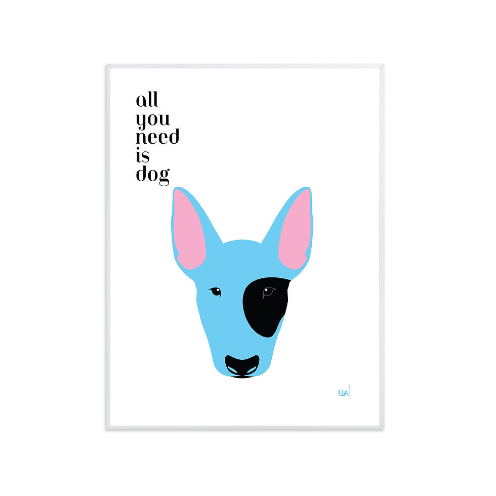 Miniatura: All you need is dog / White