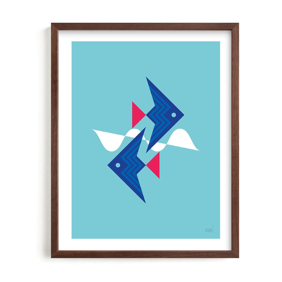 Miniatura: Twins Blue