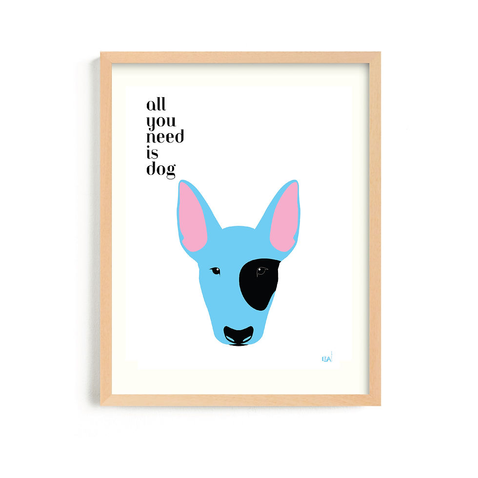 Miniatura: All you need is dog / White