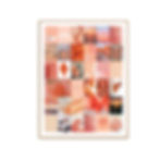 Miniatura: Peach colors collage