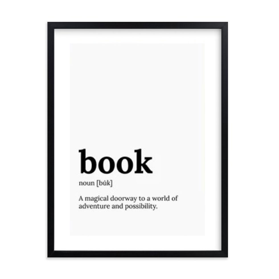 Miniatura: Book / Definition Poster