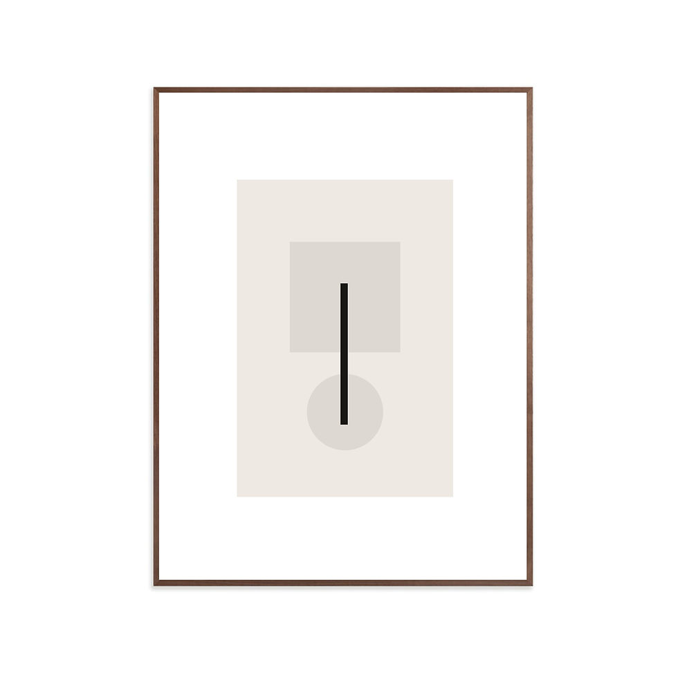 Miniatura: Geometric Art Neutral 2