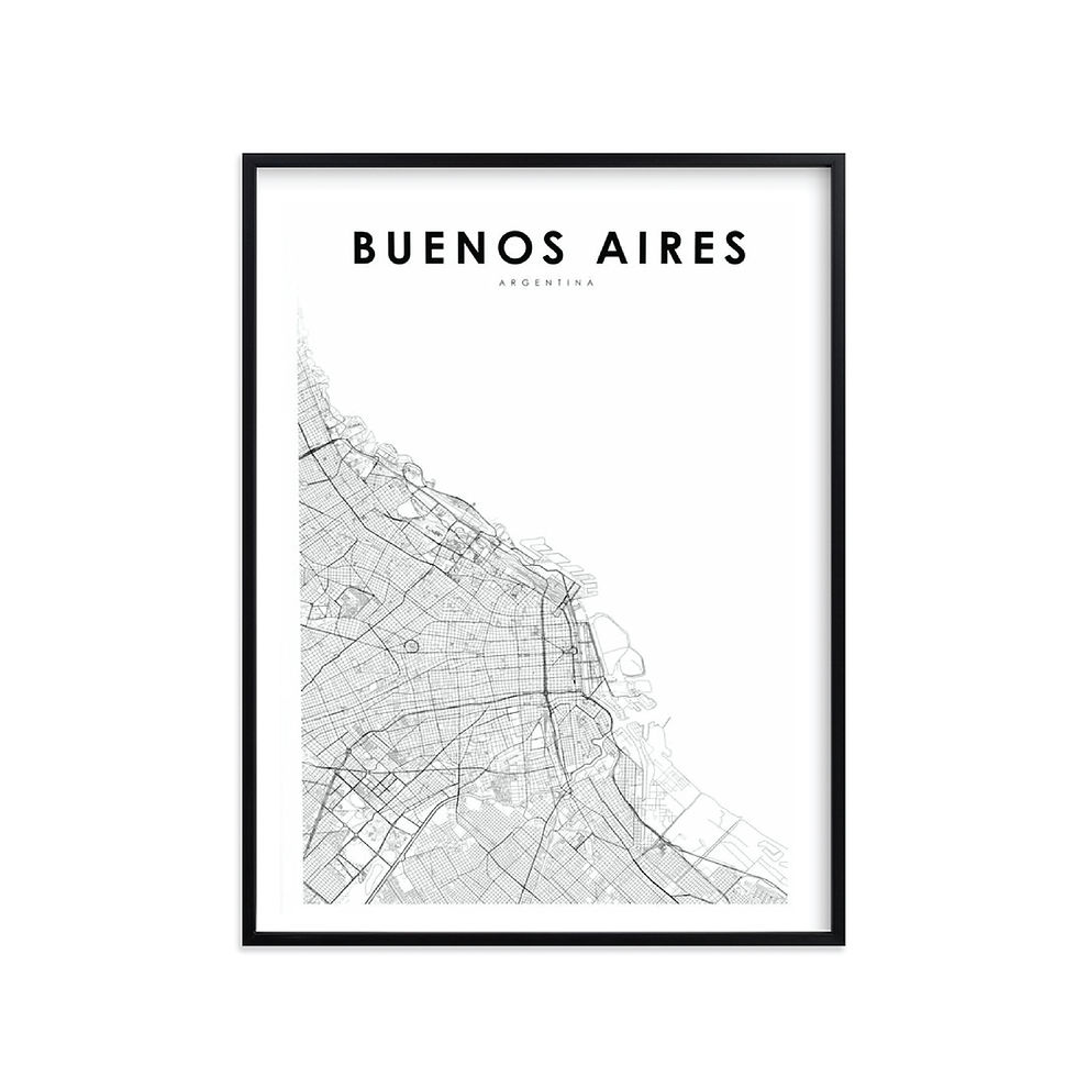 Miniatura: Buenos Aires City Map