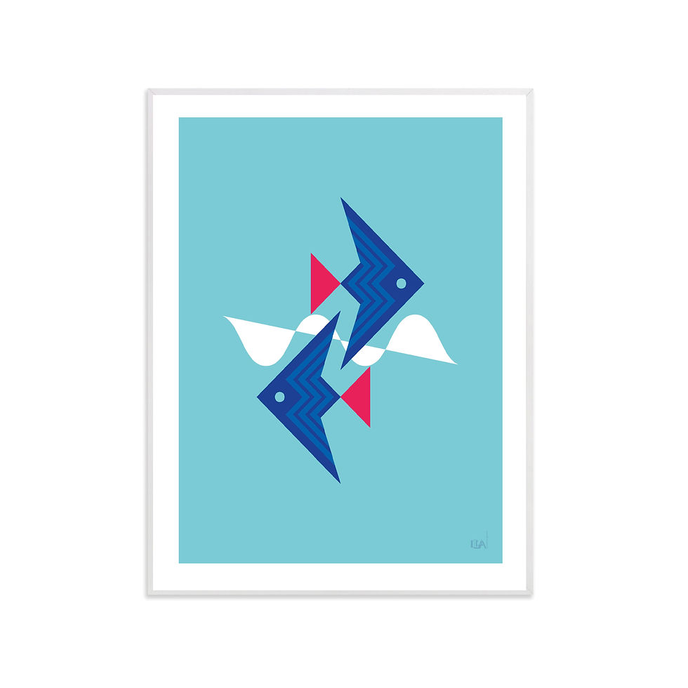 Miniatura: Twins Blue