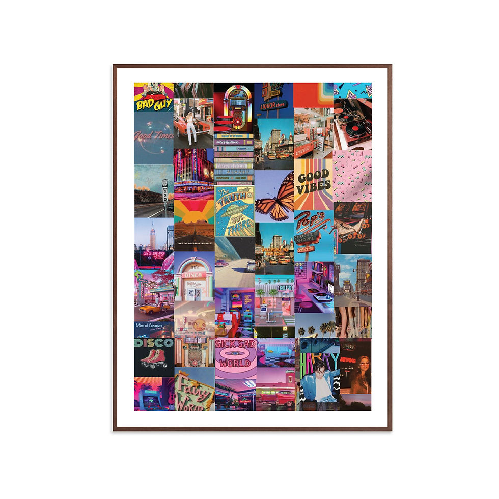 Miniatura: Retro collage
