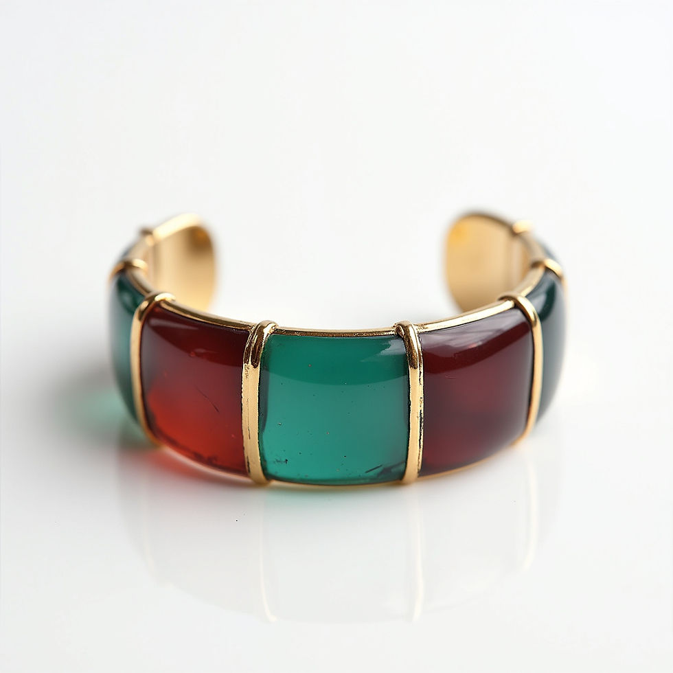 Fused Glass Deco Band