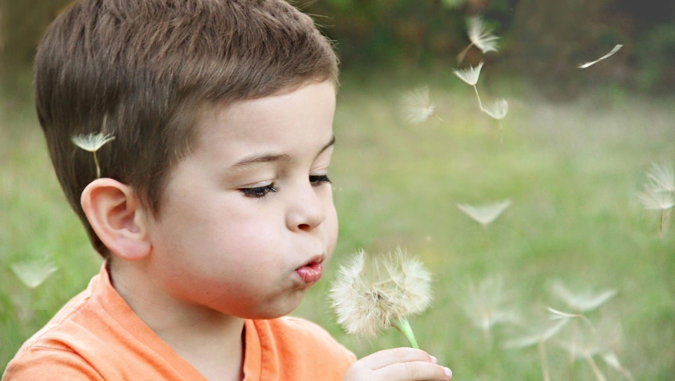 child playing