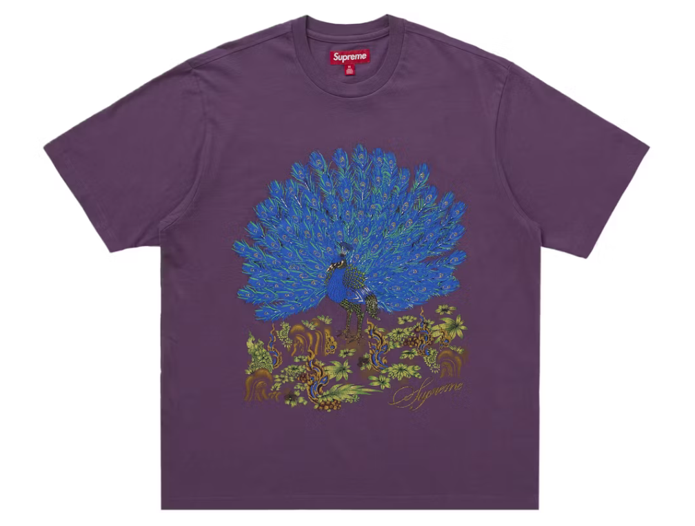 Supreme Peacock S/S Top Purple
