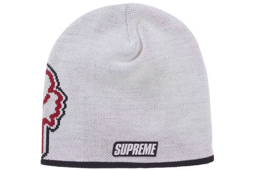 Supreme Fox Racing Beanie White | SZYMI_KICKS