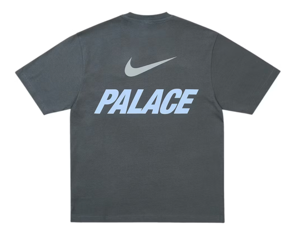 Palace x Nike Font Swoosh T-shirt Charcoal