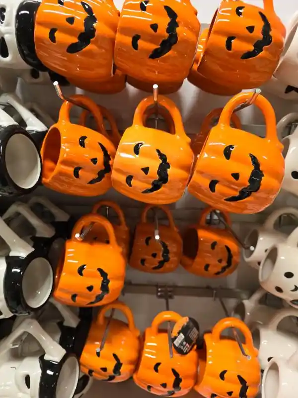 Halloween Dollarstore mugg pumpa 2024