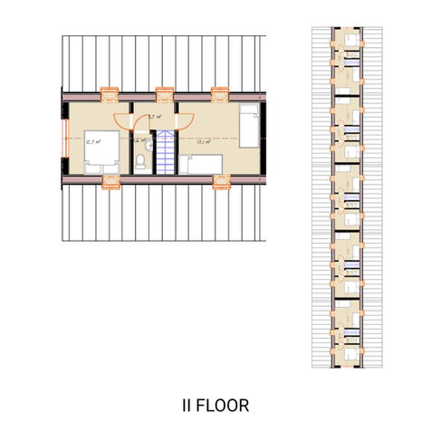 Överplan Trio Townhouse
