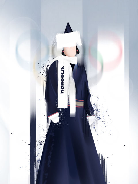 Fashion illustration olympic fashion