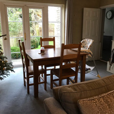 Dining area living room
