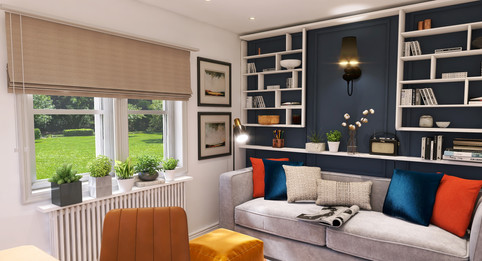 WFH office and spare room