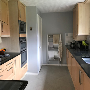 Sue's galley kitchen