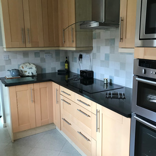 Sue's galley kitchen