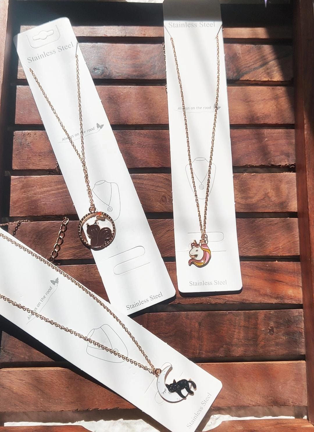 Chain  with Pendant - Stainless Steel