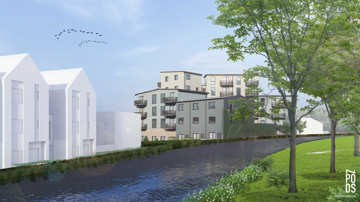 Bullsmoor Lane Housing Renewal Scheme ZED PODS