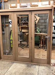 Custom wooden doors
