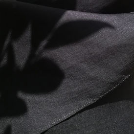 Lightweight ramie fabric, Dark ebony
