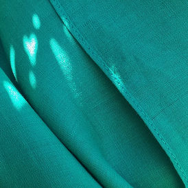 Lightweight ramie fabric, Emerald