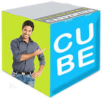 cube de sol - PLV de sol - Sérigraphie Carpentier