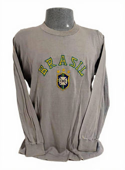 Camisa Seleção Brasileira Copa 1974 Leão