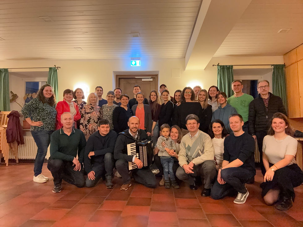 Tanzprobe der Tanzgruppe München