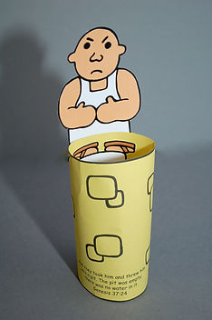 Joseph gets thrown down a well