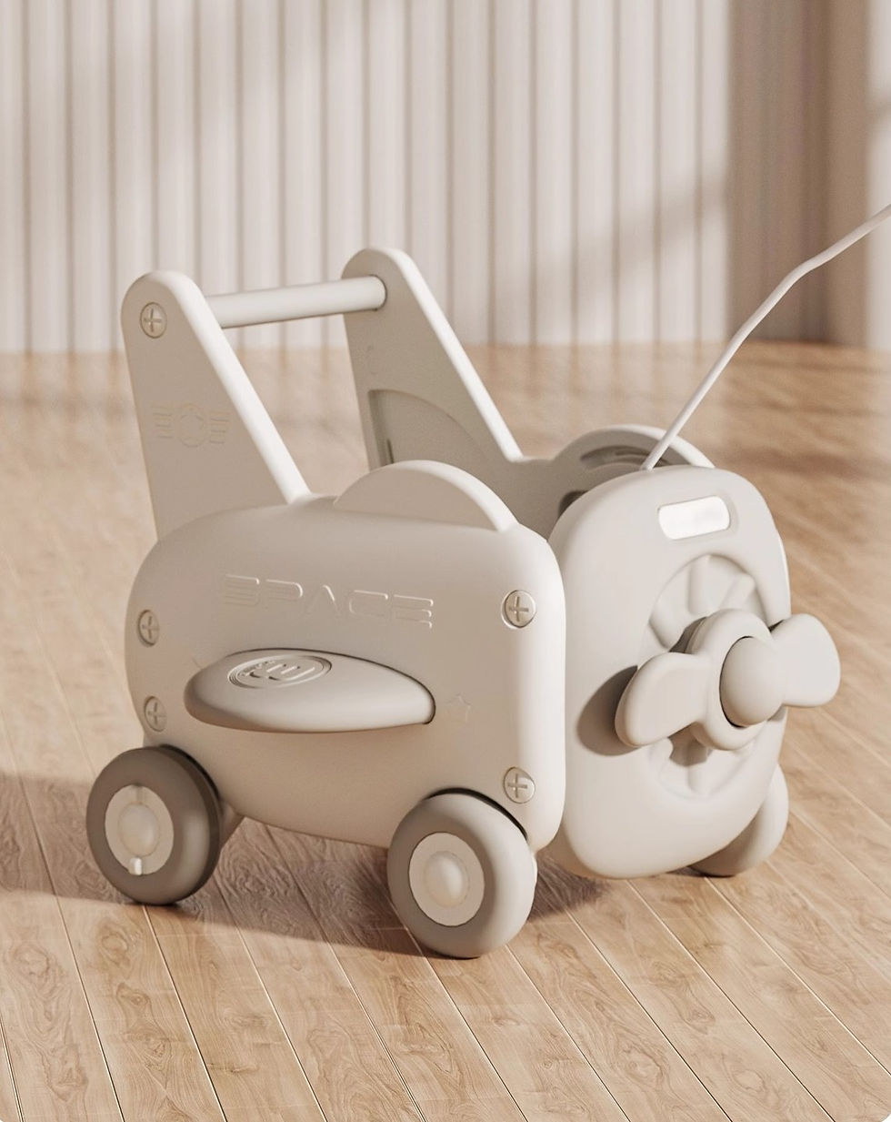 Thumbnail: Push Walker & Activity Cart-aeroplane – Your Baby’s First Step
