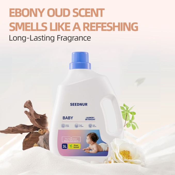 Thumbnail: Seednur Baby Detergent Oud Wood - 3L