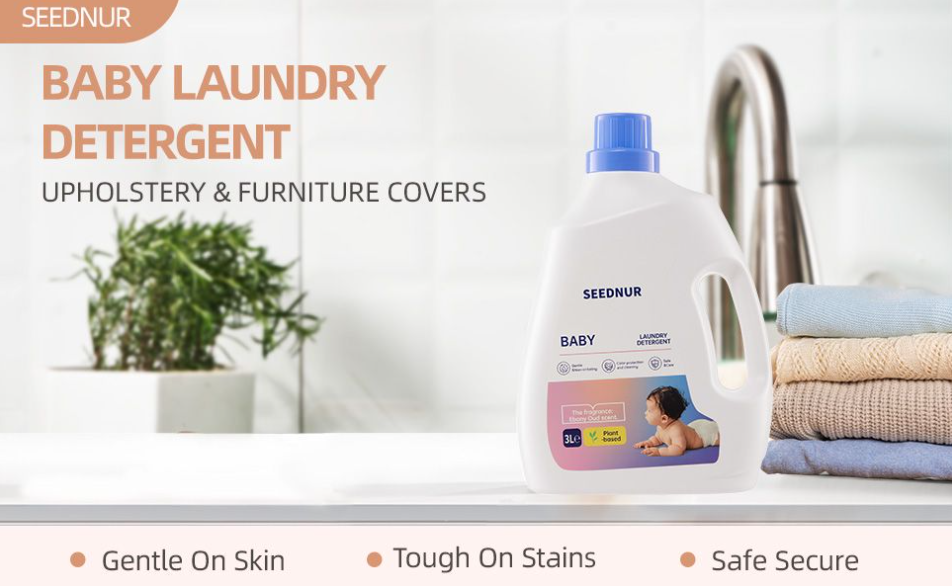 Thumbnail: Seednur Baby Detergent Oud Wood - 3L