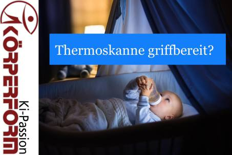 Deine Erleichterung: Thermoskanne griffbereit