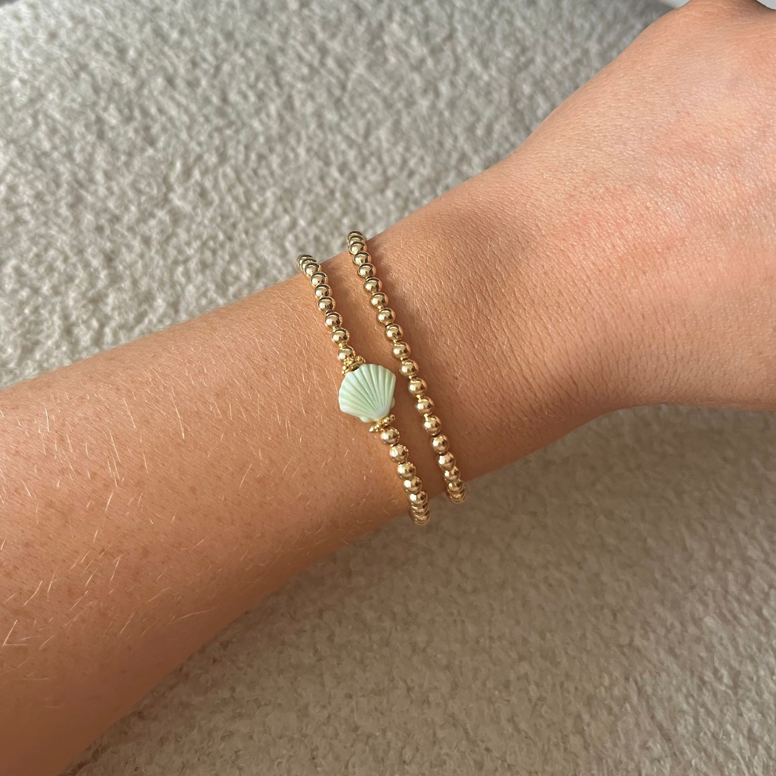 Shell | Gold Bracelet