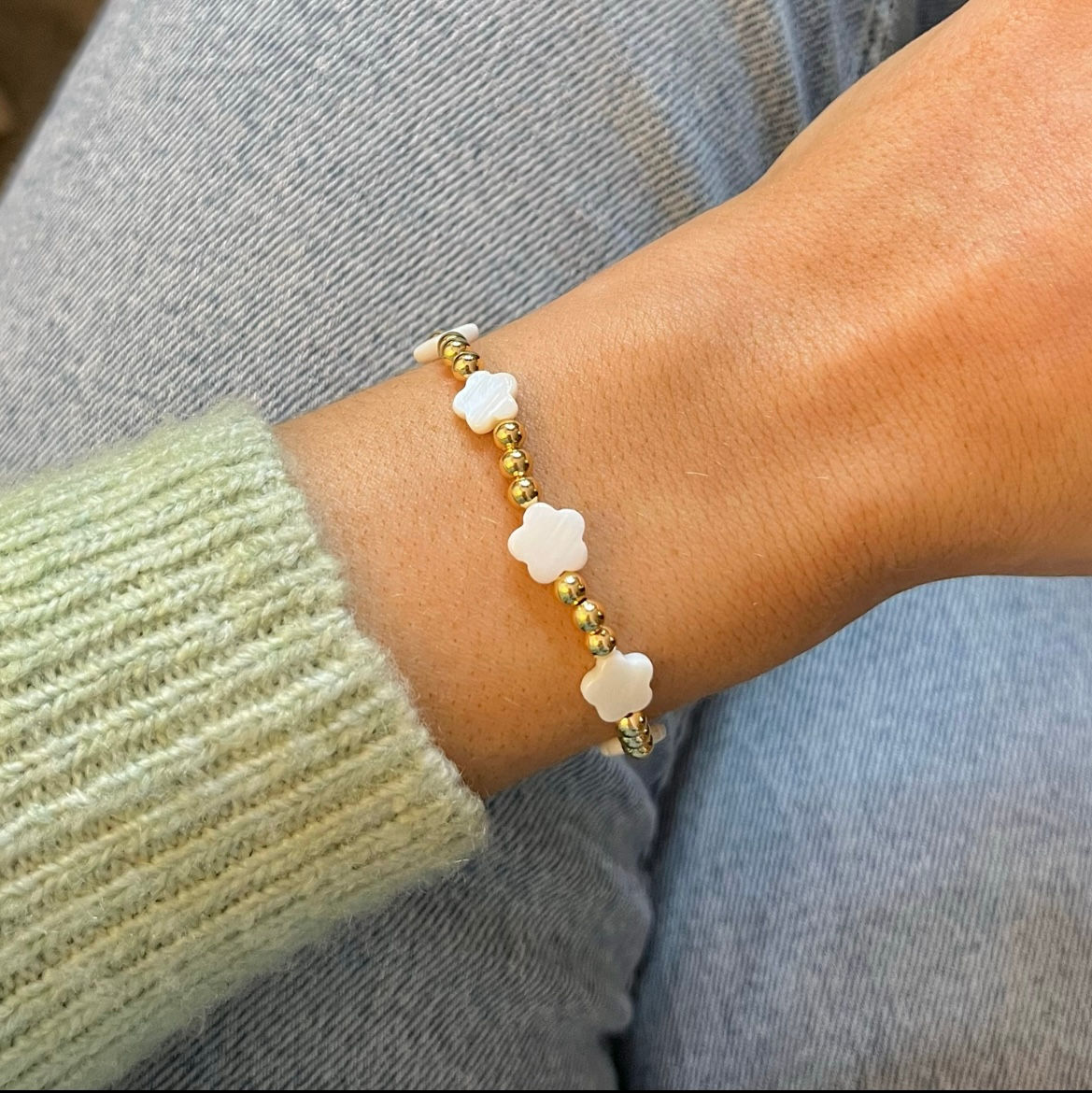 Natural Freshwater Flower | Bracelet