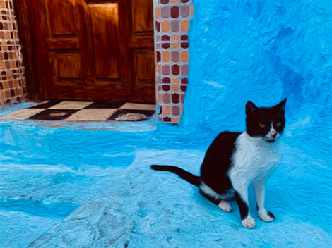 Dressed for a Night on the Town in Chefchaouen