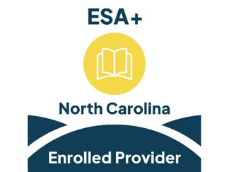 ESA+ North Carolina Enrolled Provider visual badge