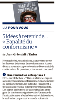 5 idées à retenir de "Banalité du conformisme"