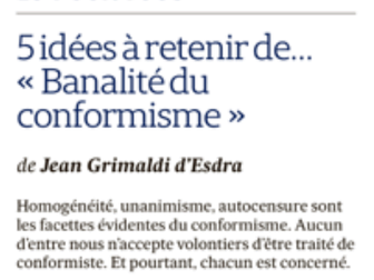 5 idées à retenir de "Banalité du conformisme"