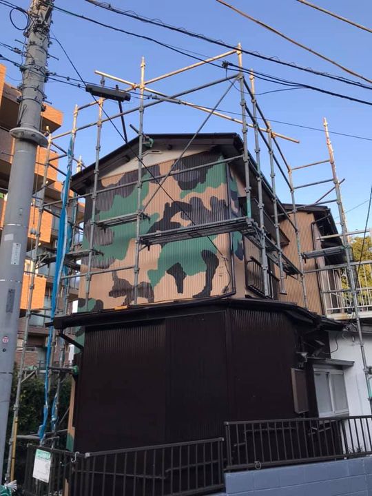 第43ステージ 神奈川県横浜市神奈川区某所 戸建内装及び外壁デザイン塗装